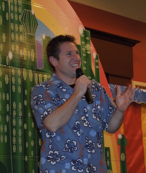 The Bravo Brothers performing for families